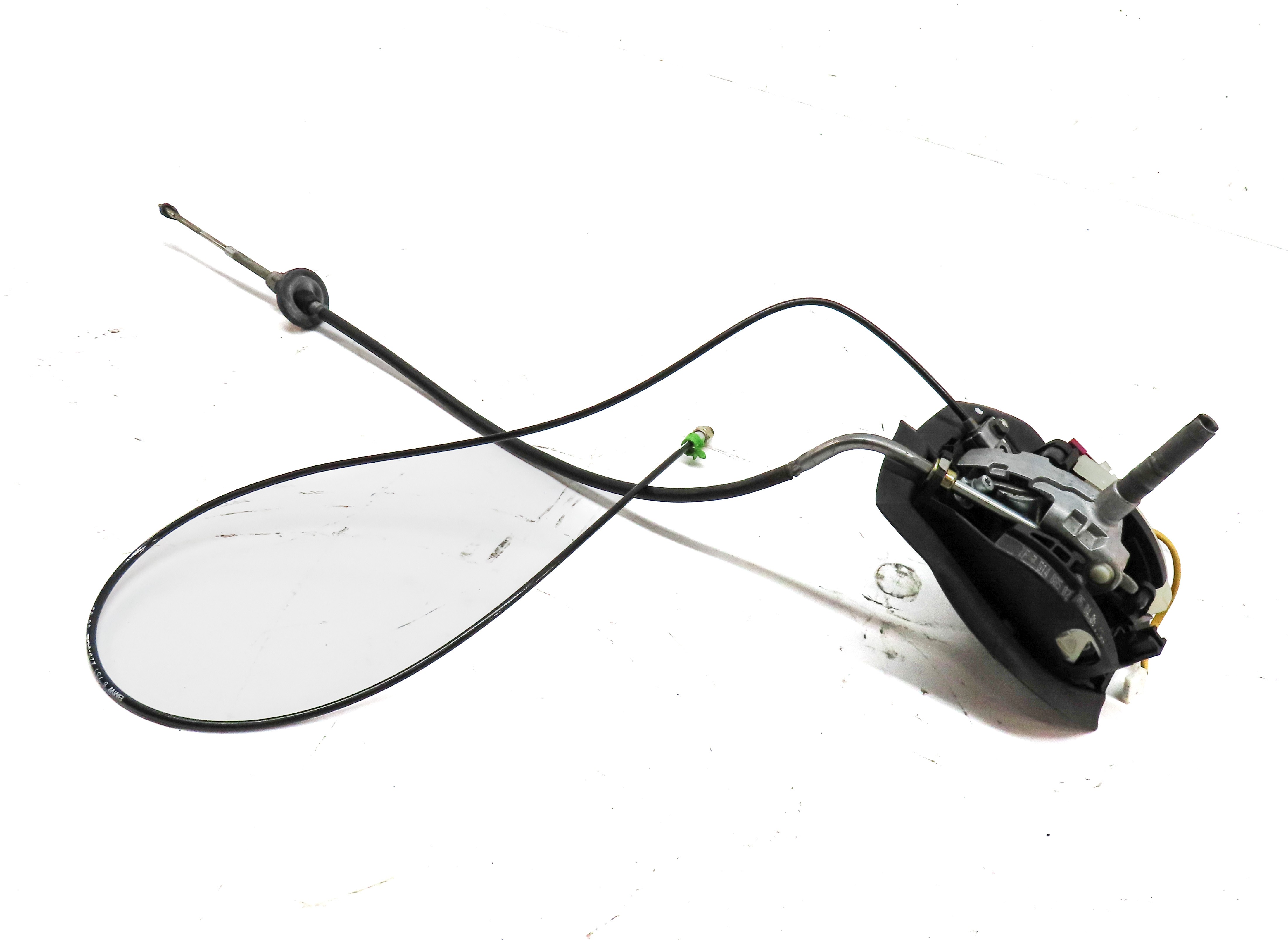 05 BMW Z4 CONVERTIBLE E85 FRONT LEFT DRIVER FLOOR SHIFT SHIFTER ASSEMBLY w/CABLE — exact item pictured